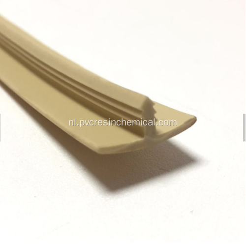 T-vorm Kastdecoratie PVC-randband Metaal